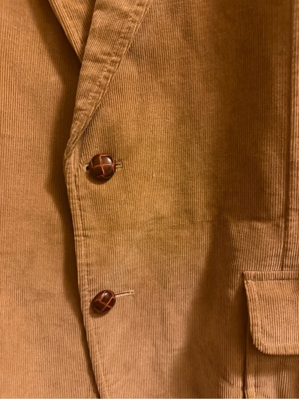 Men's Brown Corduroy Blazer Sport Coat